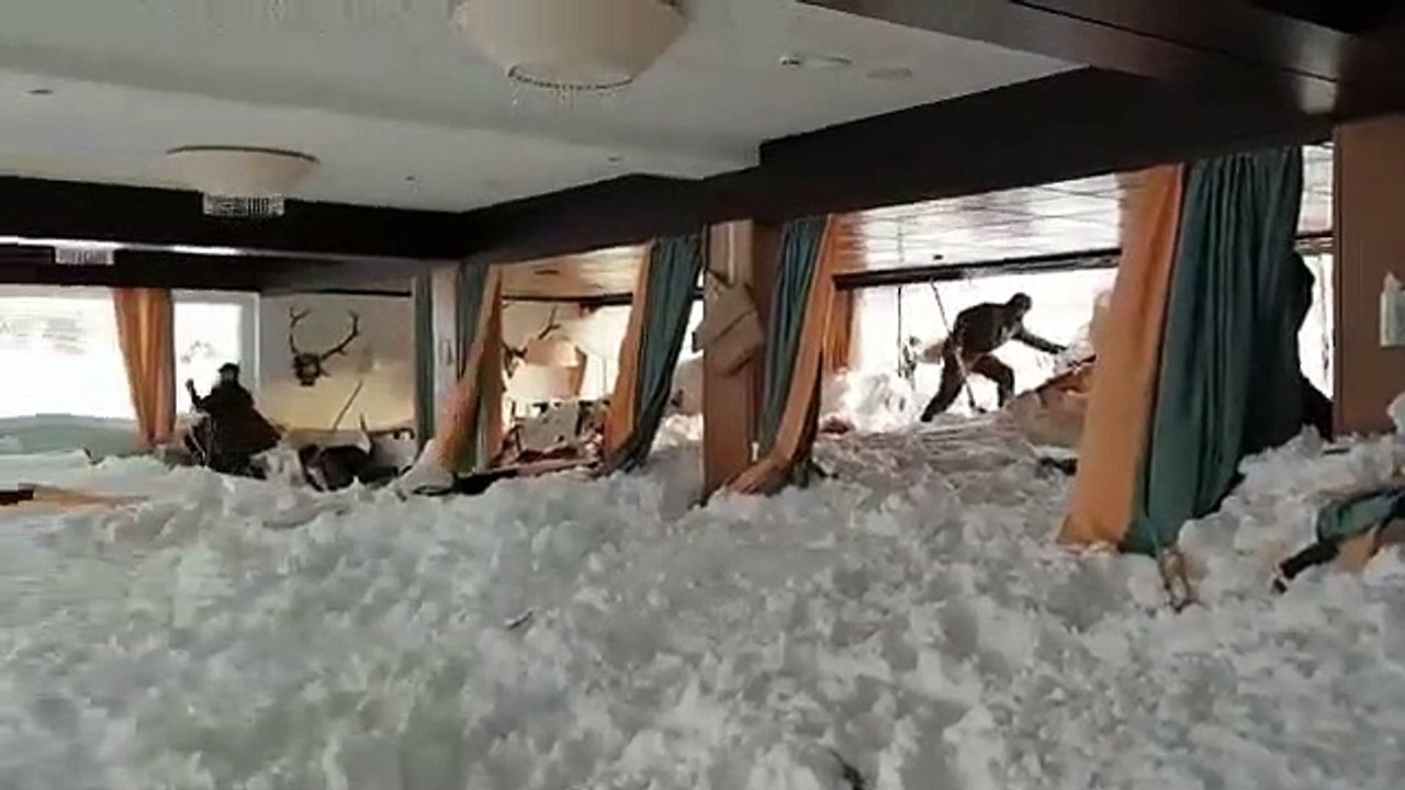 Frayeur en Autriche : une avalanche s'engouffre dans un hôtel !