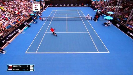 Chute, Anderson touché, Federer costaud, humour : Ce que vous avez manqué cette nuit