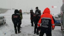 Kayseri-Malatya Yolu Yoğun Kar Yağışı Nedeniyle Ulaşıma Kapandı