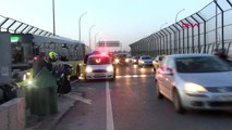 İstanbul- Haliç Köprüsü'ndeki Kaza Trafik Yoğunluğuna Neden Oldu