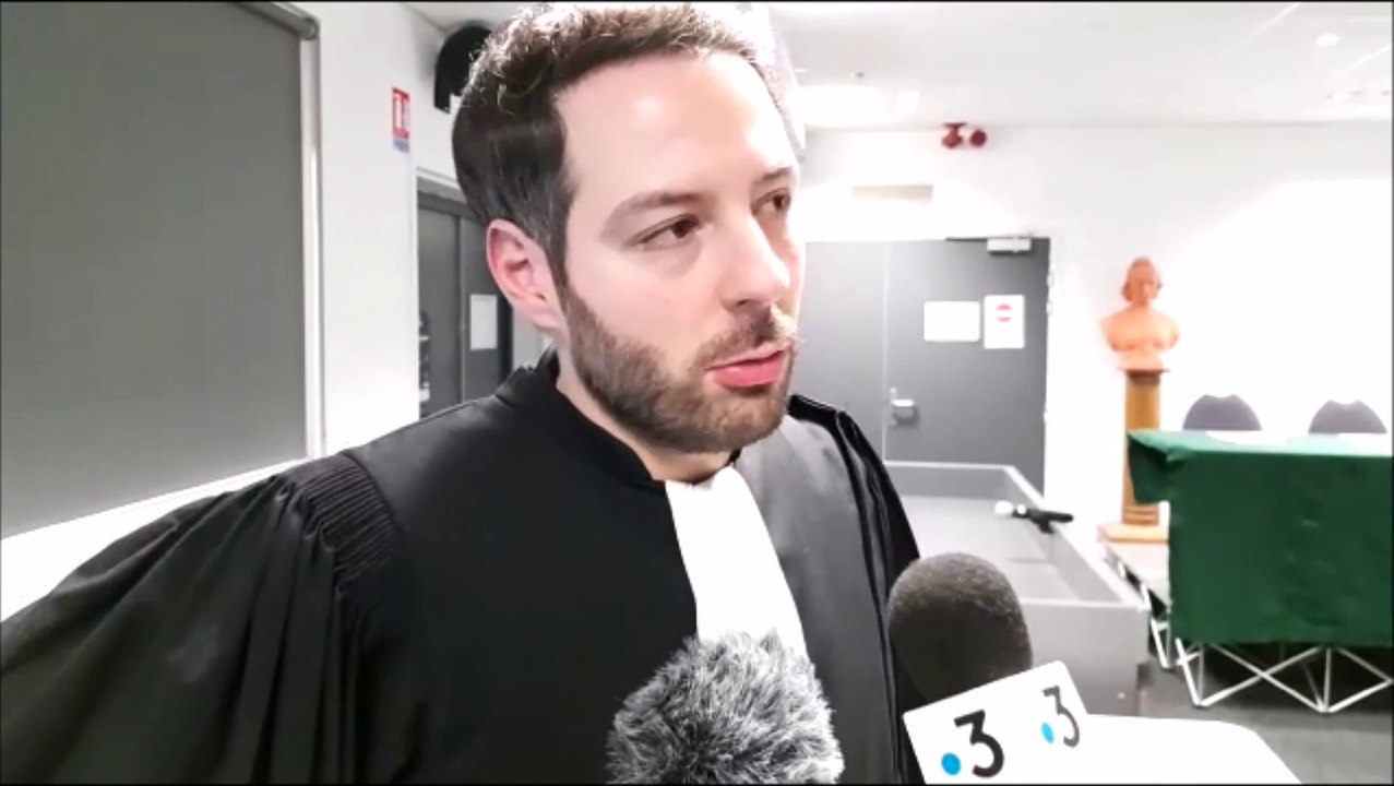 Vesoul Procès de l'assassin de Stéphane Dieterich Réaction de l'avocat de la défense à la fin du 2e jour