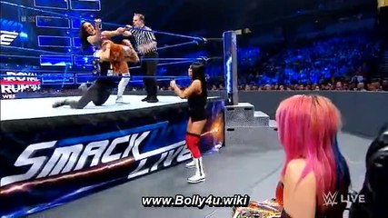 WWE SmackDown live 15jan 2019 backy lnch vs icconics fullmatch