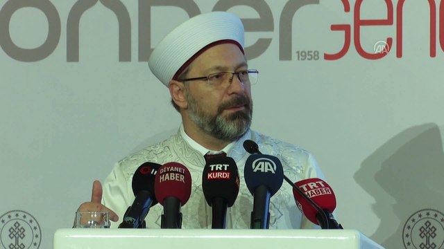 Erbaş: 'Bilgiyi üretmeyenler, üretilen bilginin takipçisi hatta mahkumu olmaya mecburdur' - ANKARA