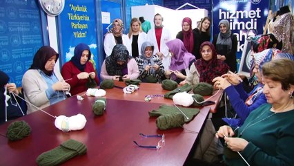 Sakaryalı kadınlardan Mehmetçiğe bere - SAKARYA