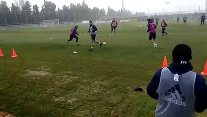 Entrenamiento del Real Zaragoza (16/01/2019)