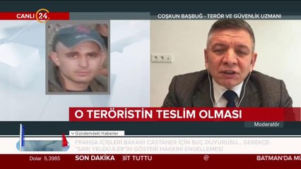 Teröristler teker teker teslim oluyor