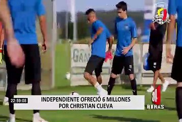 Independiente de Avellaneda ofreció 6 millones de dólares por pase de Christian Cueva