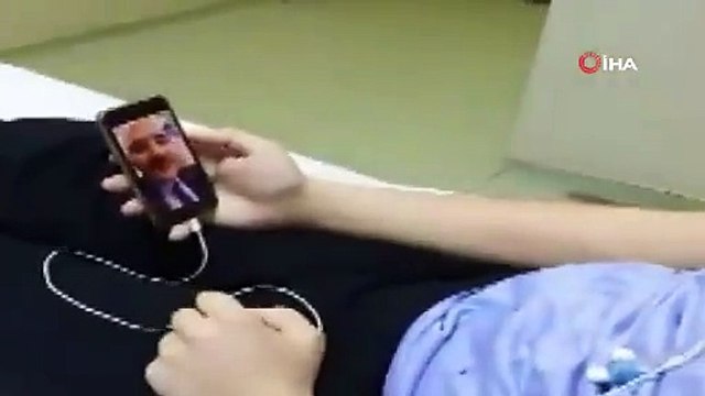 Cumhurbaşkanı Erdoğan ve Bakan Soylu lösemi tedavisi gören genci telefonla aradı