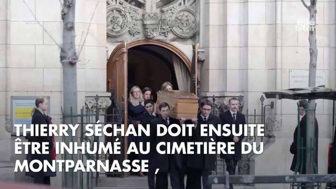 PHOTOS. Obsèques de Thierry Séchan : Renaud, Romane Serda, Hugues Aufray... Ses amis et sa famille réunis pour lui dire adieu