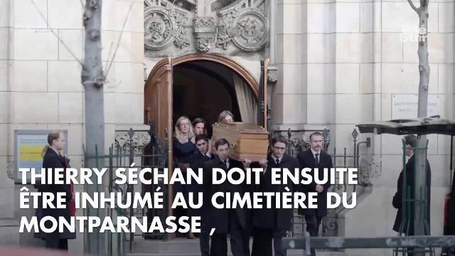 PHOTOS. Obsèques de Thierry Séchan : Renaud, Romane Serda, Hugues Aufray... Ses amis et sa famille réunis pour lui dire adieu