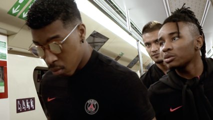 Parisians try the new transportation system in Doha