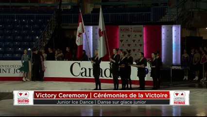 CTNSC - Junior Ice Dance Victory Ceremony