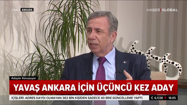Mansur Yavaş / 16 Ocak 2019 / HABER GLOBAL TV