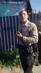 Woman Confronts Sheriffs on Her Property