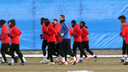 Erzurumspor'da Konyaspor maçı hazırlıkları - ERZURUM