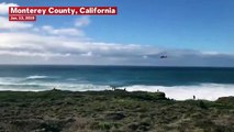 Coast Guard Searches For California Teen Who Slipped Into Blowhole At Garrapata Beach