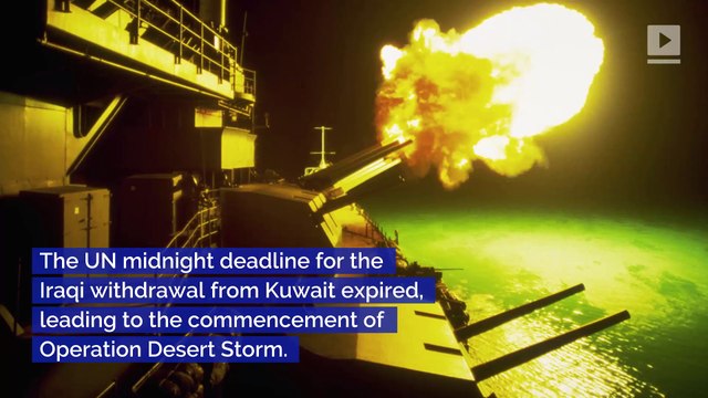 This Day in History: The Persian Gulf War Begins