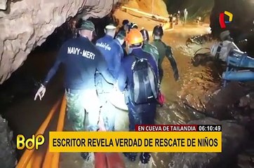 Libro desmiente versión del rescate de 12 menores en cueva de Tailandia