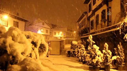 Beypazarı Konaklarında Kar Manzarası