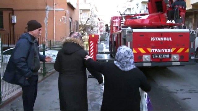 Maltepe Fındıklı'da beş katlı binanın giriş katında yangın çıktı. Binada mahsur kalan dördü çocuk beş kişi itfaiye ekiplerince kurtarıldı.