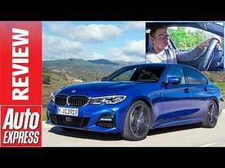 BMW 3 Series 2019 review - onboard BMW's all-new exec express