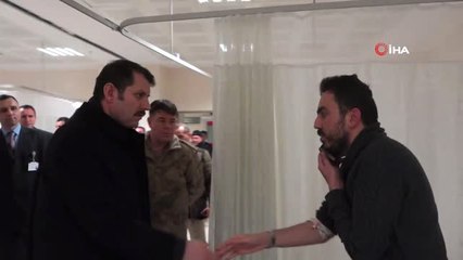 Vali Ayhan'dan Otobüs Kazasındaki Yaralılara Ziyaret