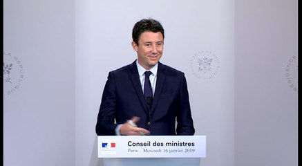 Compte rendu du Conseil des ministres du 16 janvier 2019