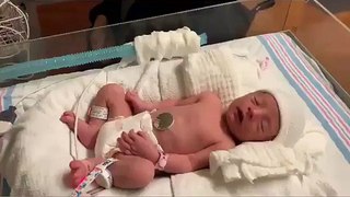 Laura Spoya muestra tierno video de su bebé recién nacida