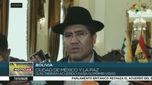 México y Bolivia firmarán acuerdo para supresión de visas