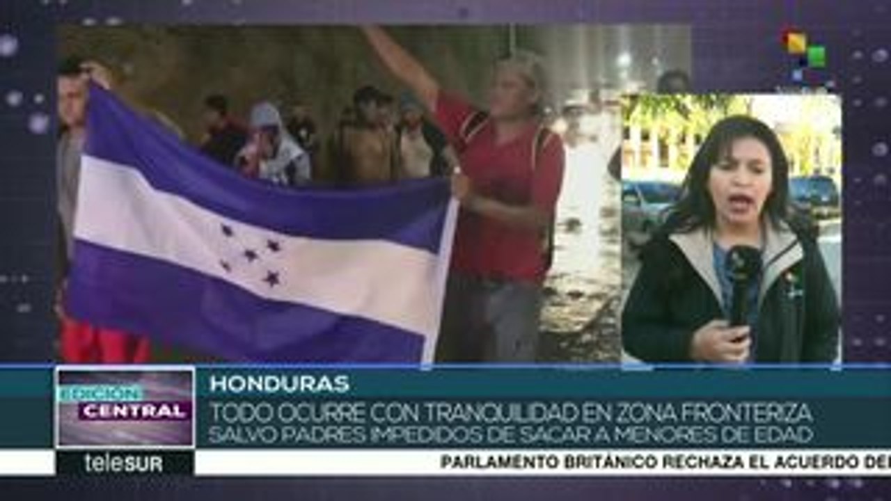 Autoridades hondureñas han negado salida de menores de edad del país