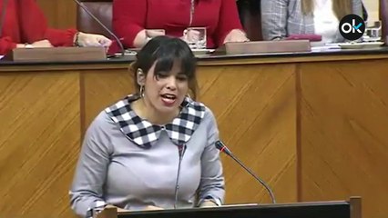 Teresa Rodriguez se piensa que que hay miles de kilómetros entre Sevilla y Madrid