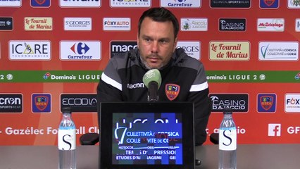 Vidéo : le point presse du coach H. della Maggiore avant Lorient / Gazélec !