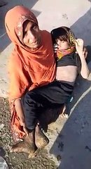 Why woman is begging along with her kids? Man points out inefficiency of child protection bureau