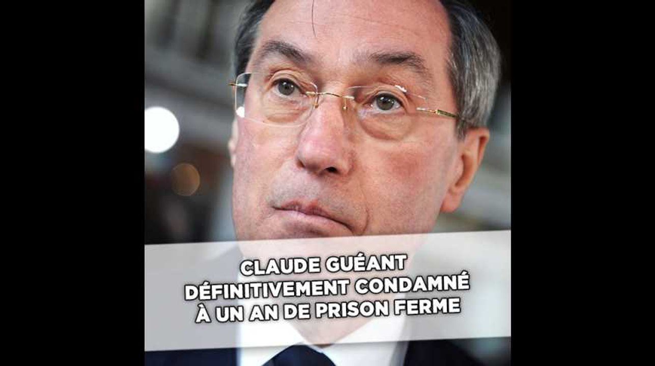 Claude Guéant définitivement condamné à un an de prison ferme