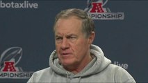 Bill Belichick addresses media ahead of eighth-straight AFC Championship