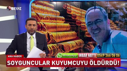 Soyguncular kuyumcuyu öldürdü