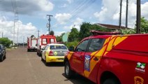 Rapaz em surto no Bairro Cataratas mobiliza socorristas