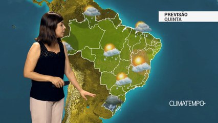 Previsão Brasil –  Situação de perigo para muita chuva no Sul