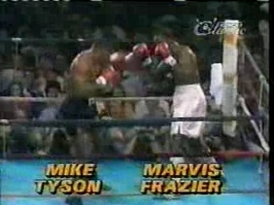 Boxe anglais - mike tyson vs frazier