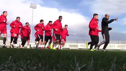 Sivasspor'da Aytemiz Alanyaspor Maçı Hazırlıkları