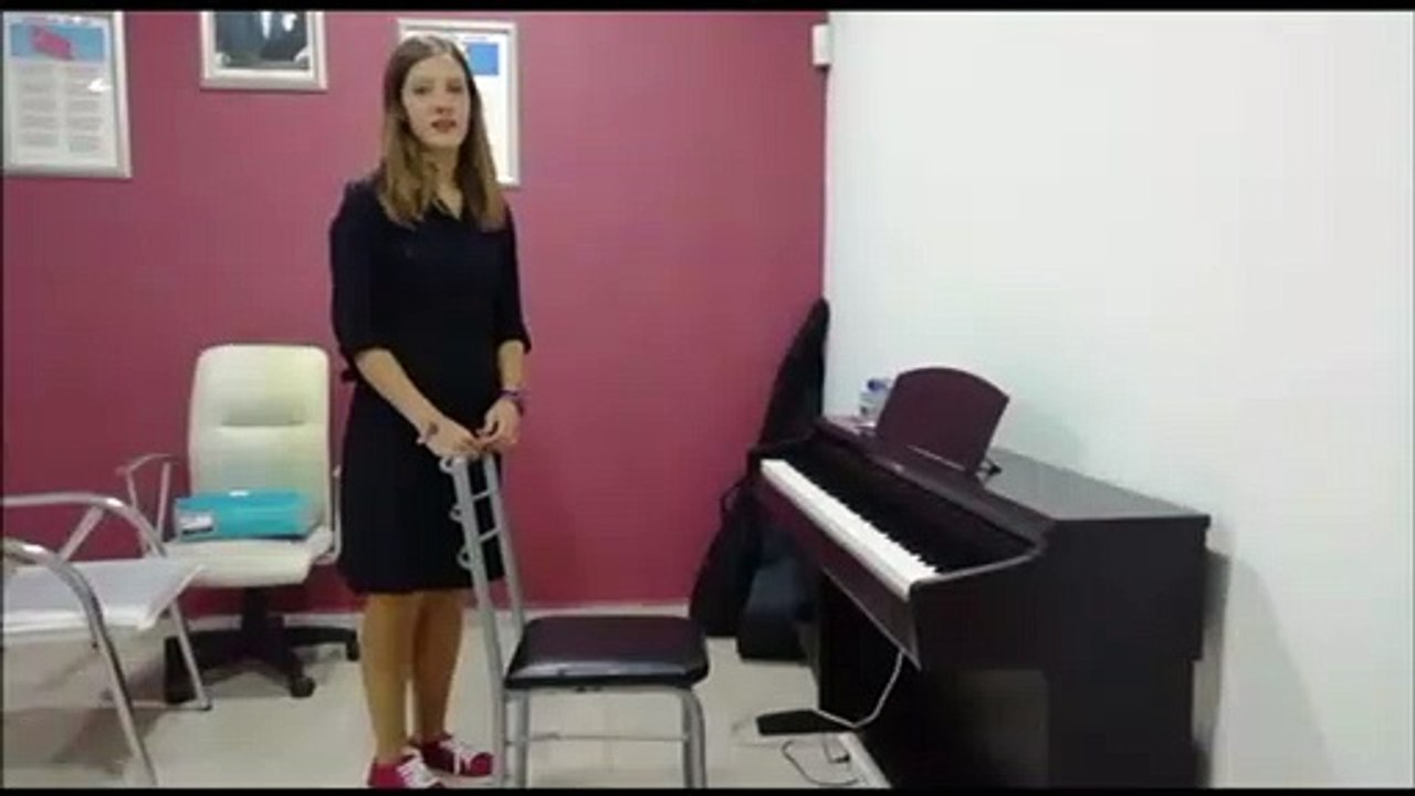 Piyanoda Oturuş Pozisyonu - İzmir Piyano Kursu