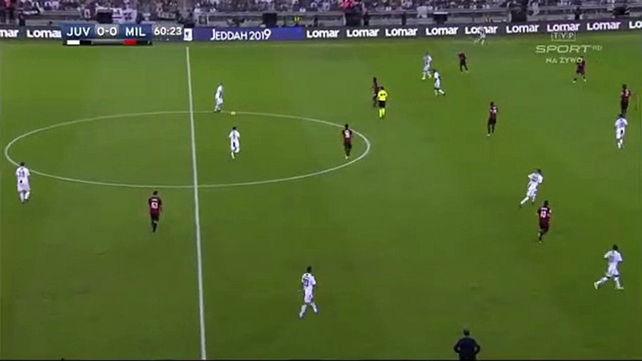 Cristiano Ronaldo Goal Juventus vs Milan 1-0 Supercup