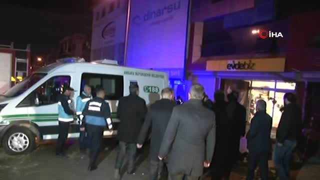 Ankara Valisi Şahin: 5 Çalışan Maalesef Rahmetli Oldu, 1 İtfaiye Eri Dumandan Etkilendi