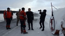 Ardahan Valisi Mustafa Masatlı, karla mücadele çalışmalarını takip etti