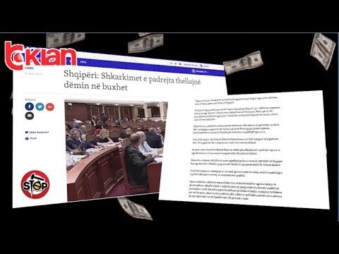 Stop - Qeveria Rama ne 5 vjet pagoi 102 milione dollare per te hequrit nga puna! (16 janar 2019)