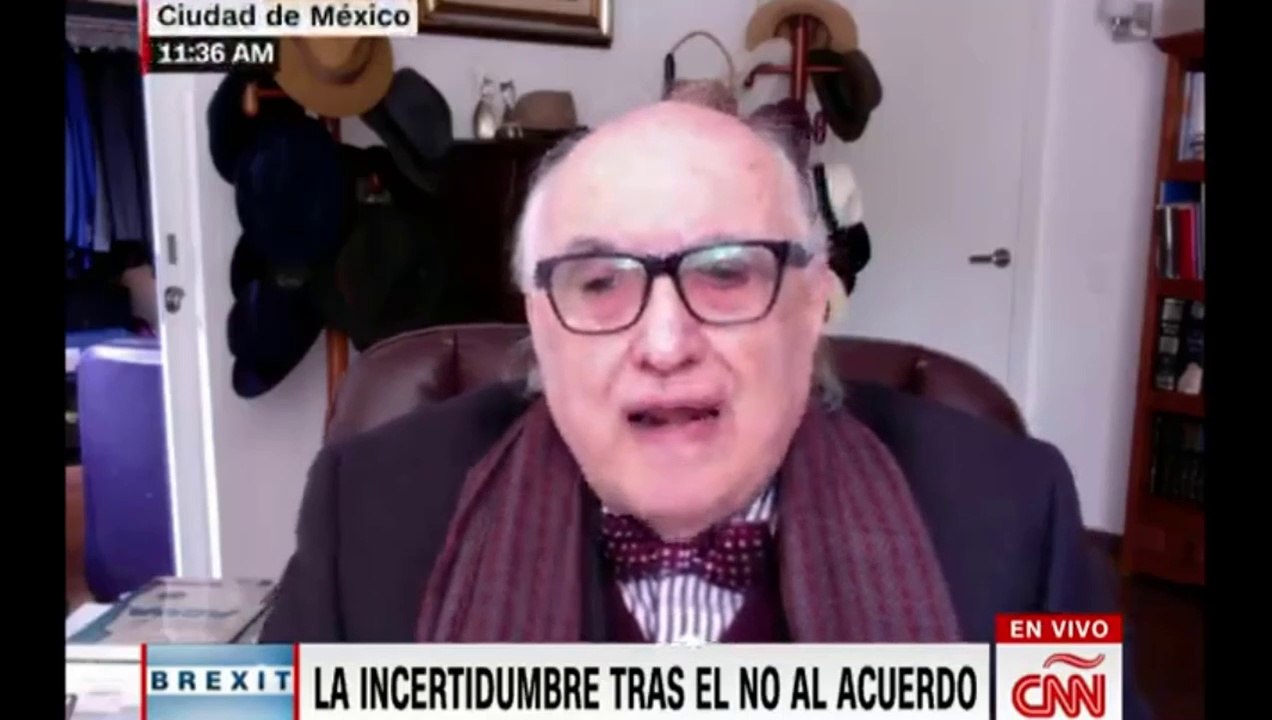 Alfredo Jalife Escenarios hoy del BREXIT Caos Británico Entrevista CNN en Español Vídeo