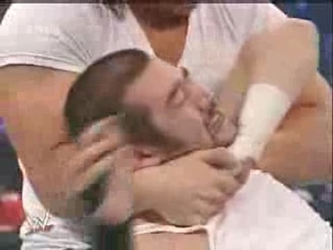 Smackdown 1 4 08 Deuce & Domino vs Wang Yang & Moore