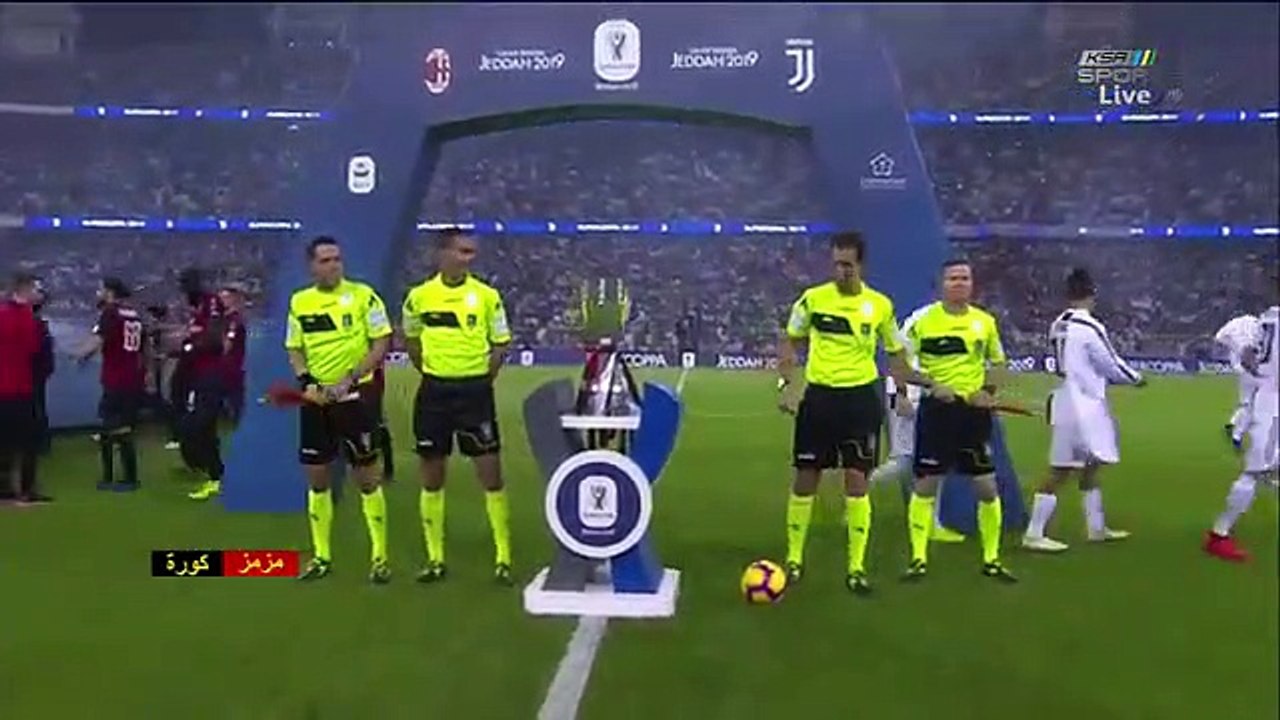 ملخص مباراة يوفنتوس وميلان 1-0 جنون فهد العتيبي-هدف وتألق كريستيانو