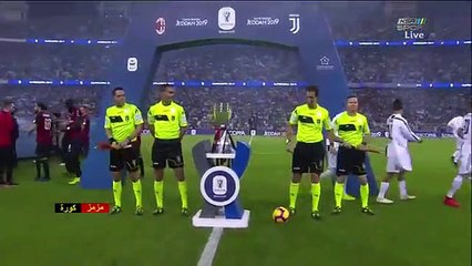 ملخص مباراة يوفنتوس وميلان 1-0 جنون فهد العتيبي-هدف وتألق كريستيانو