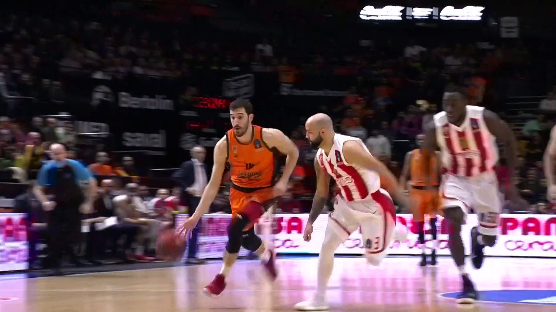 Crvena Zvezda mts Belgrade - Valencia Basket Highlights